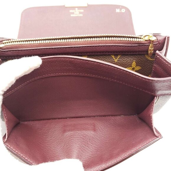 100% Authentic Louis Vuitton Brown Monogram Long Wallet - Picture 14 of 16